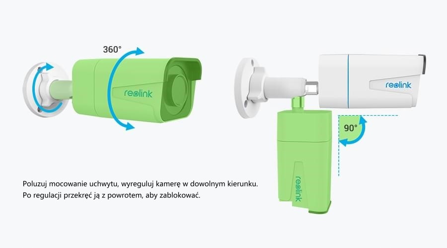 Kamera IP Reolink RLC-810A czarna 8MP Rozdzielczość 8 Mpx