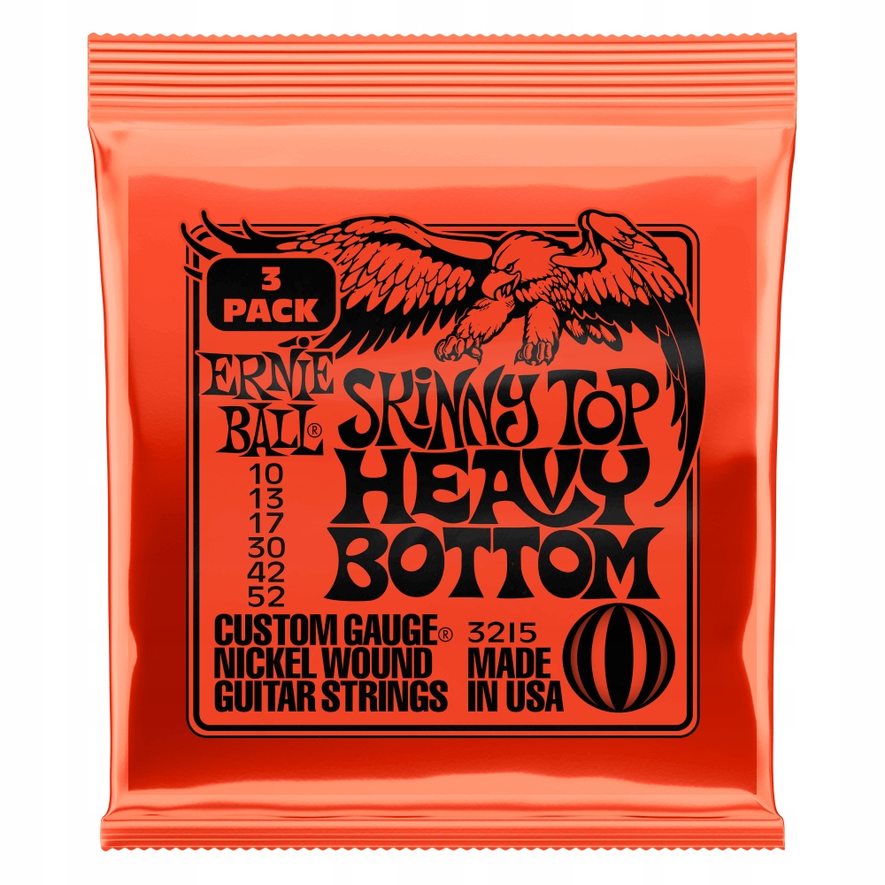 Struny do gitary elektrycznej Ernie Ball 3215