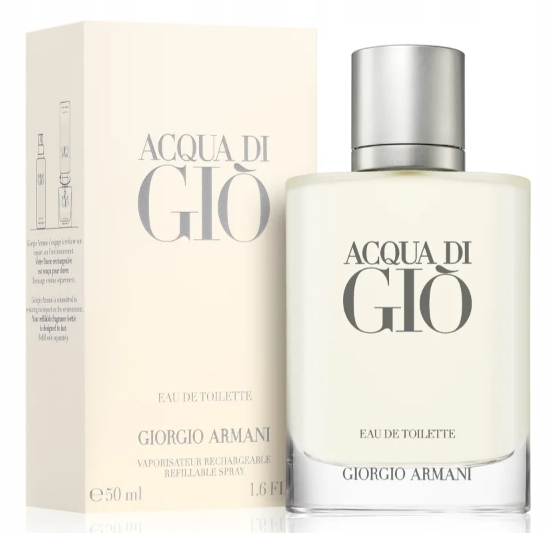 Giorgio Armani Acqua Di Gio 50ml Edt Woda Toaletowa Dla Mężczyzn Męska