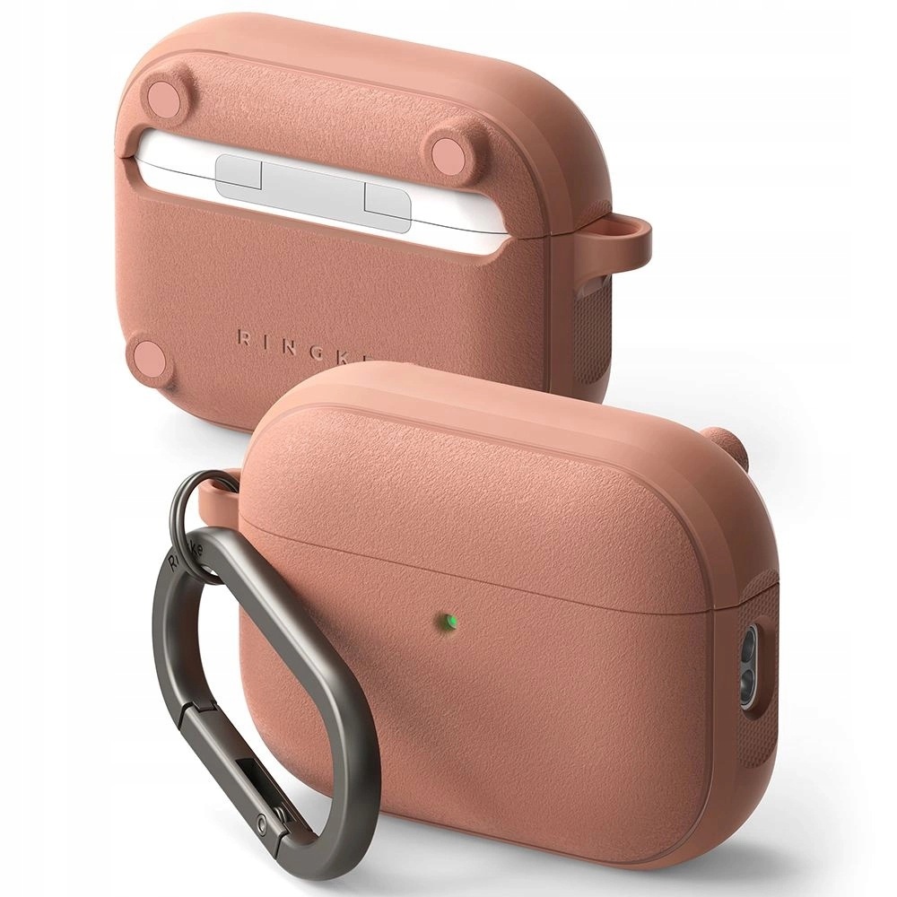Etui Ringke Onyx Magnetic MagSafe na AirPods Pro 3 różowe