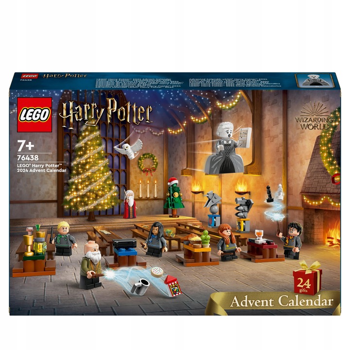 Lego Harry Potter Adventní Kalendář 2024 Stavebnice Vánoční Dárek 76438