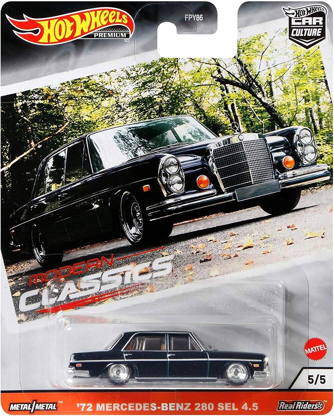 

Hot Wheels 72 Mercedes-benz 280 Sel Car Culture