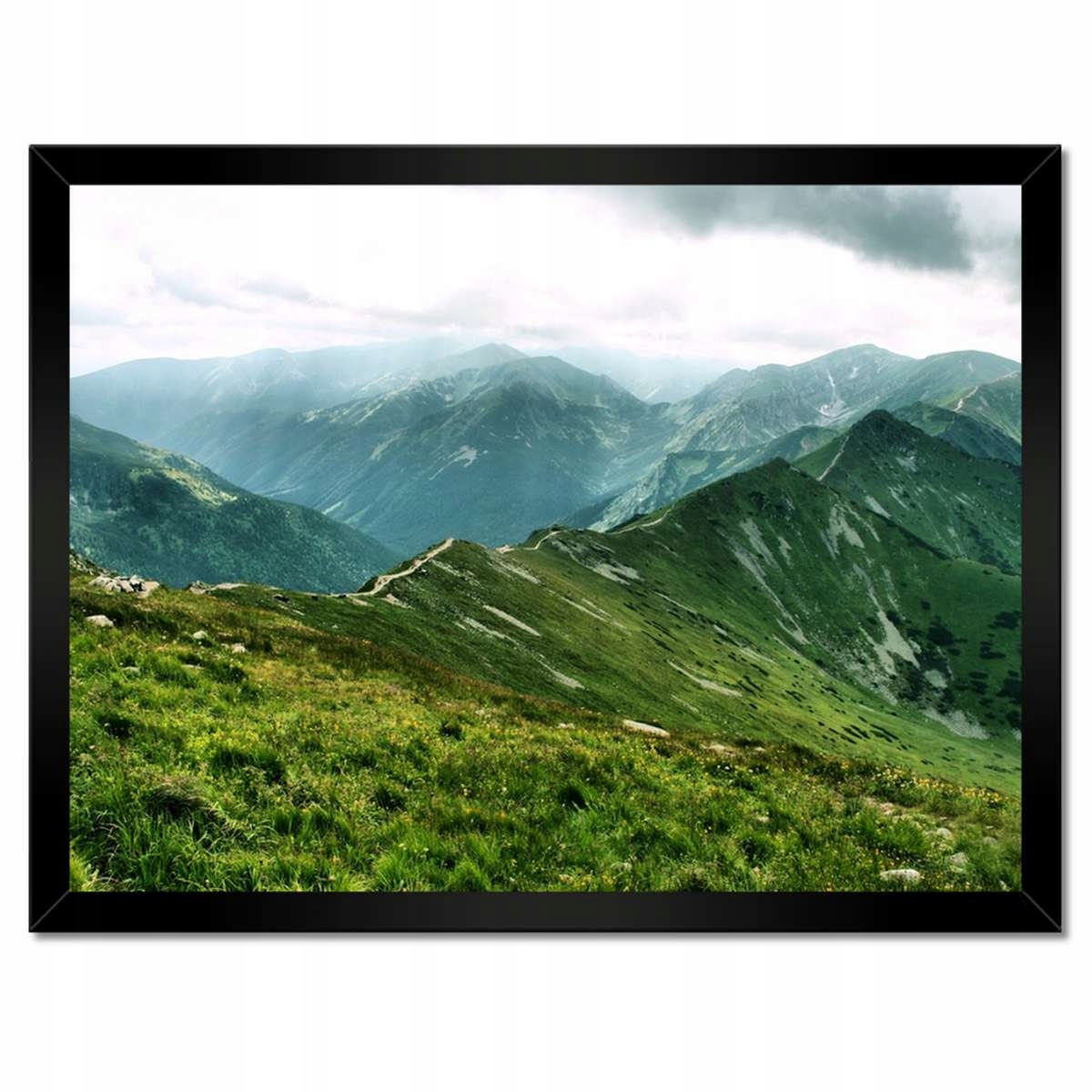 Plakáty v rámu 40x30 Tatry Polské hory Pohled