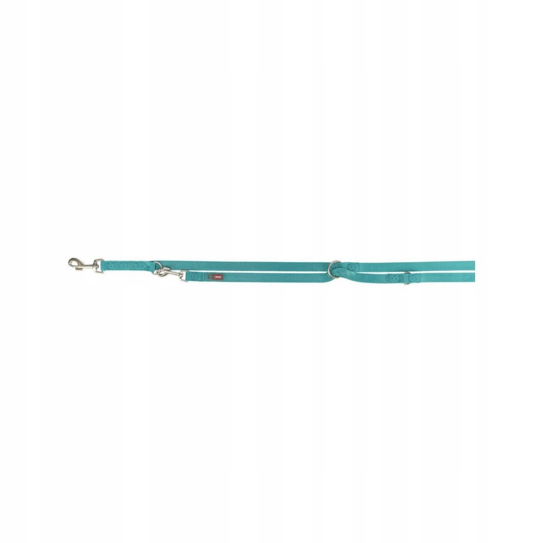 Regulovatelná vodítko pro psa Trixie Premium Světle modrá L/XL