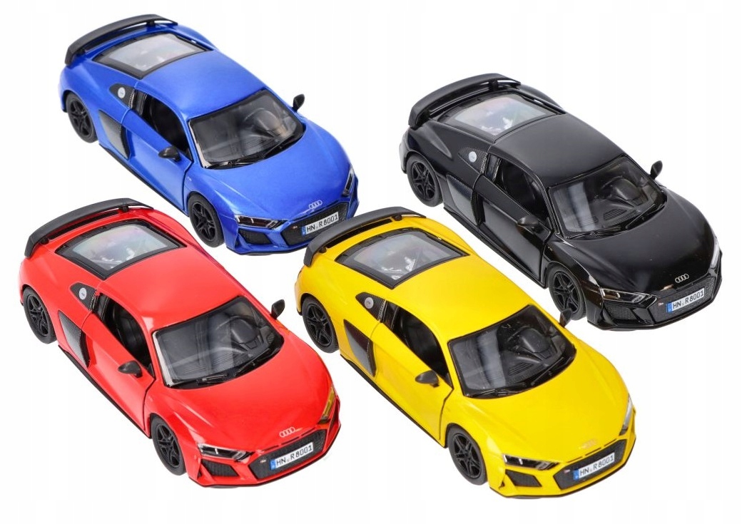 

Metalowy model Audi R8, skala 1:36
