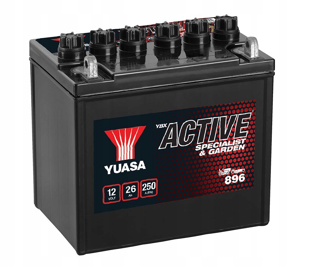 Akumulator Yuasa Active 26Ah 896 do kosiarek lewy+ Marka Yuasa