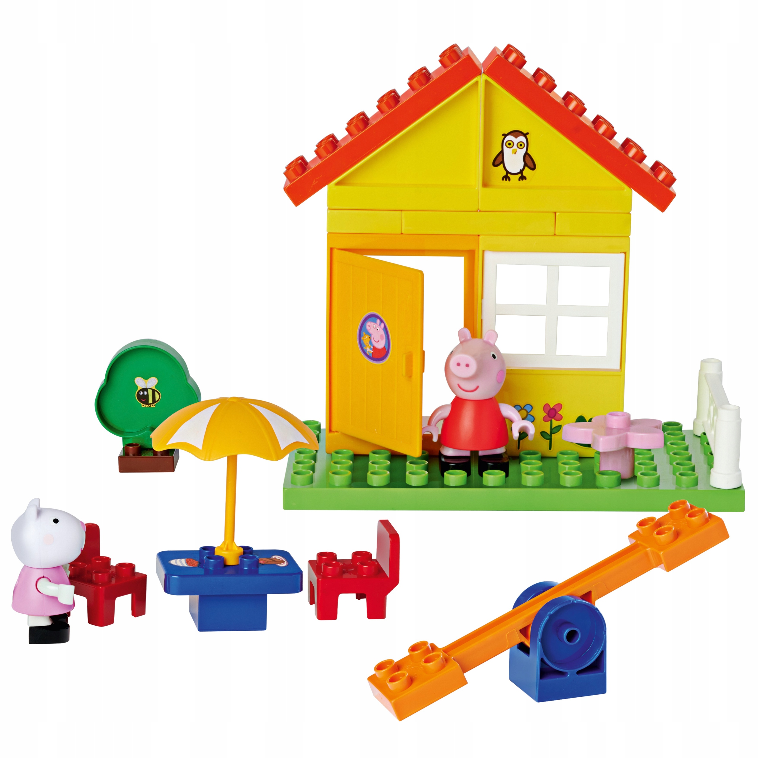 

Big Zestaw Klocki Leg Domek Ogrodowy Świnka Peppa