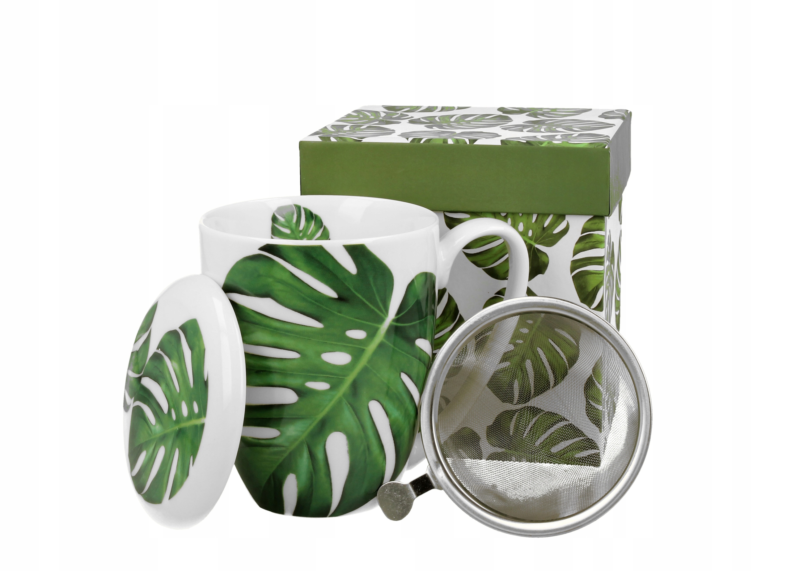 

Kubek 380 ml z zaparzaczem Monstera
