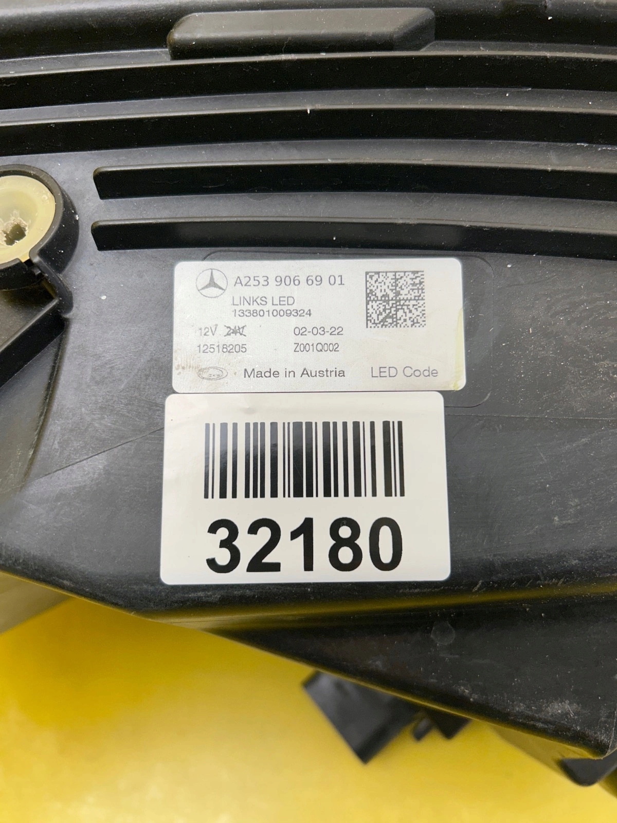 light left Mercedes GLC W253 Lift Full Led 19- A2539066901