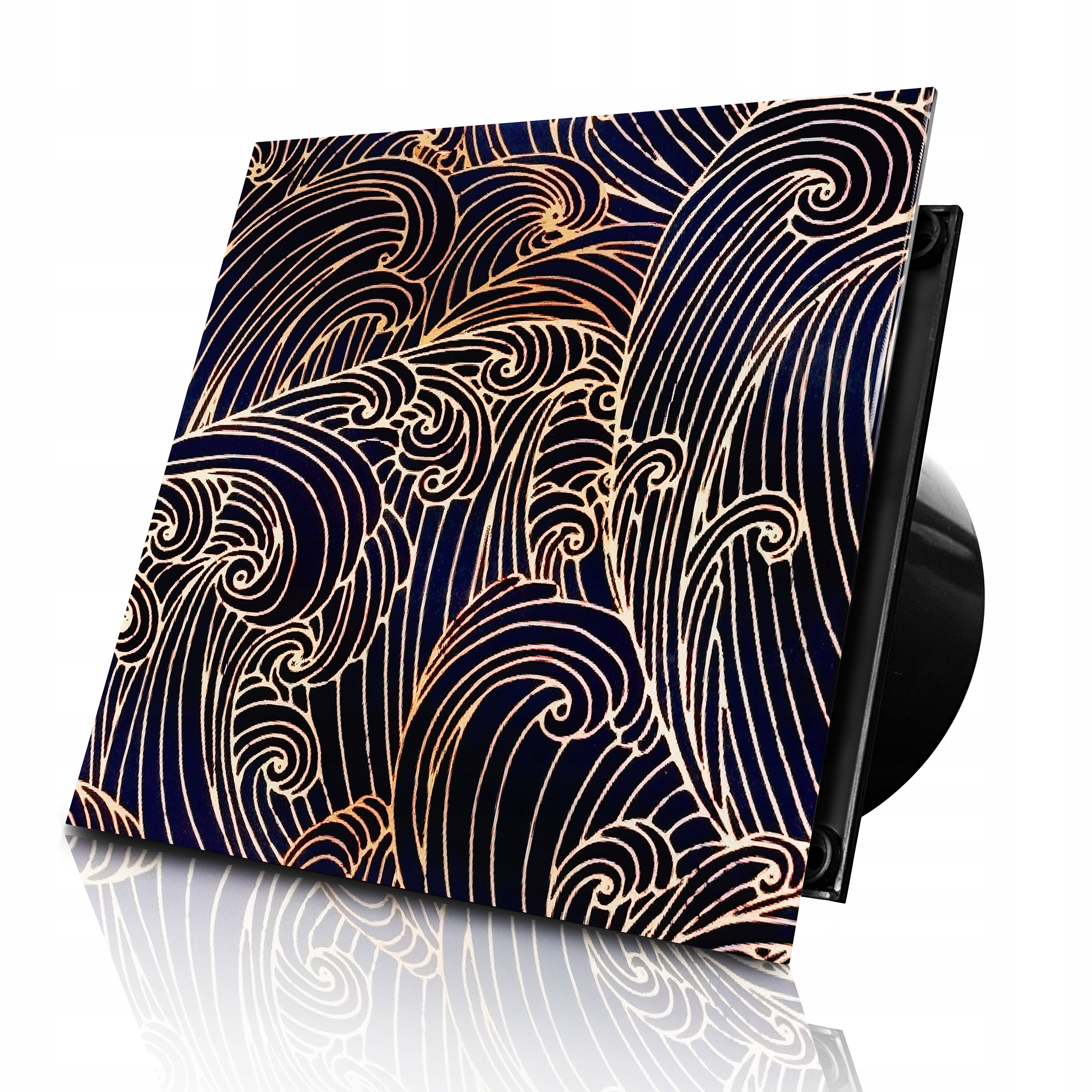 Koupelnový ventilátor 120 mm Tichý Výkon 150 m3/h, originální 53 vzorů