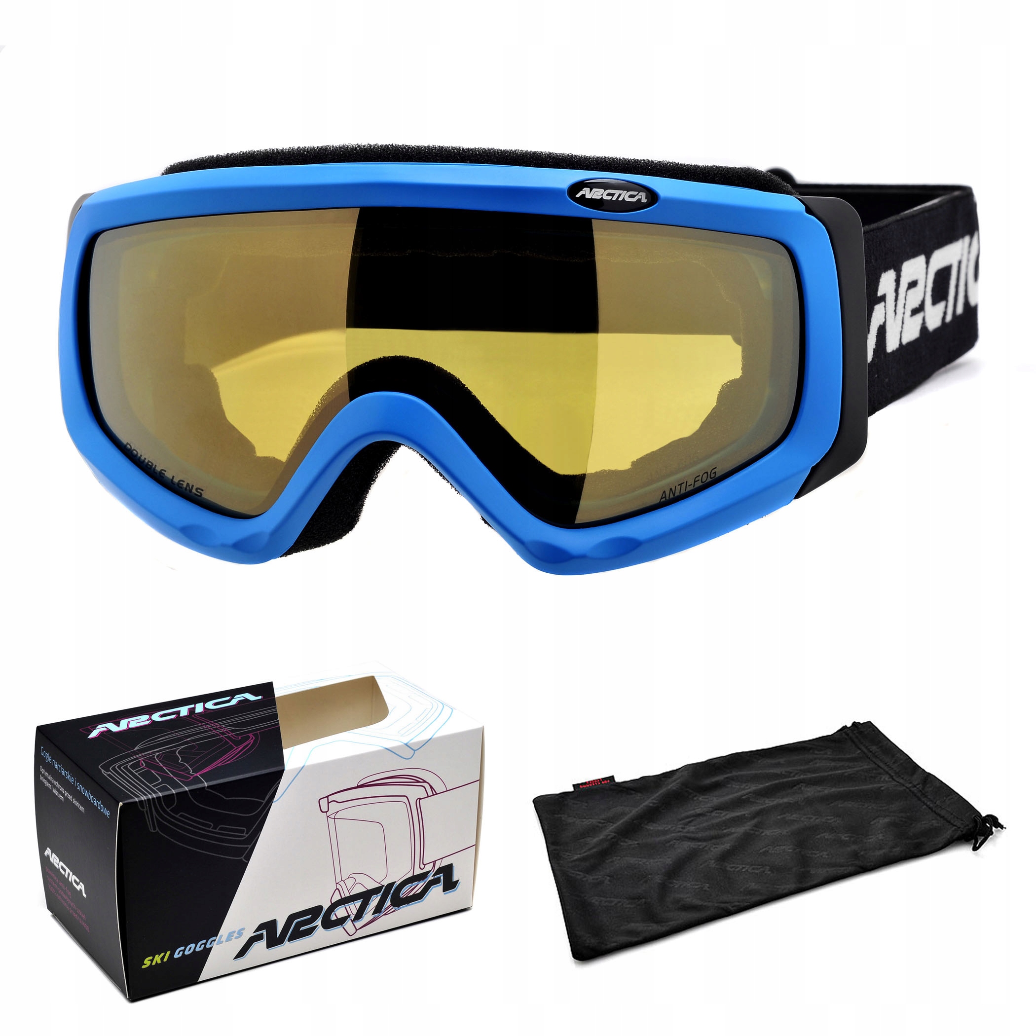 Dětské Lyžařské Brýle Arctica G-1005 Neparující S Filtrem UV400