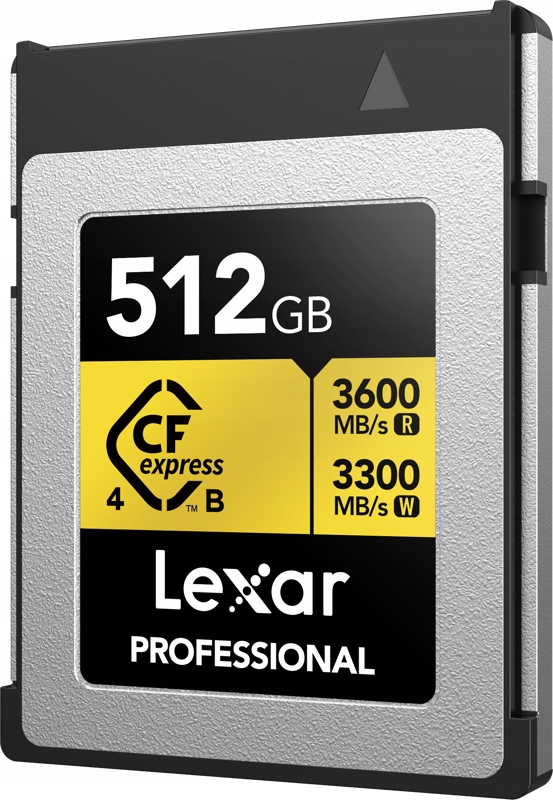Karta pamięci Lexar CFexpres 4.0 GOLD 512GB Type B (R3600/W3300) EAN (GTIN) 843367135837