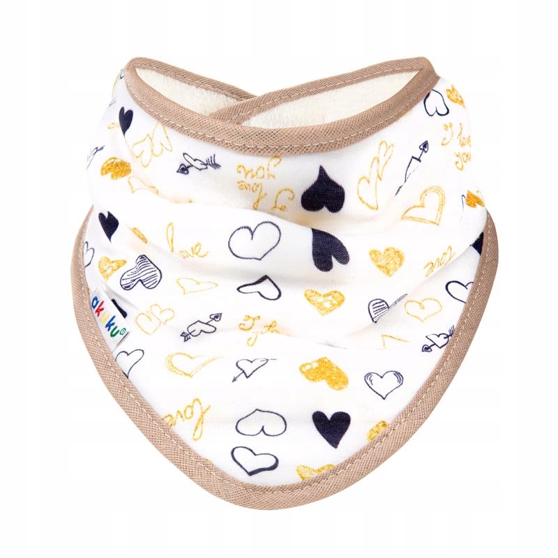 AKUKU MIĘKKI ŚLINIAK APASZKA NA RZEP 2w1 100% BAWEŁNA