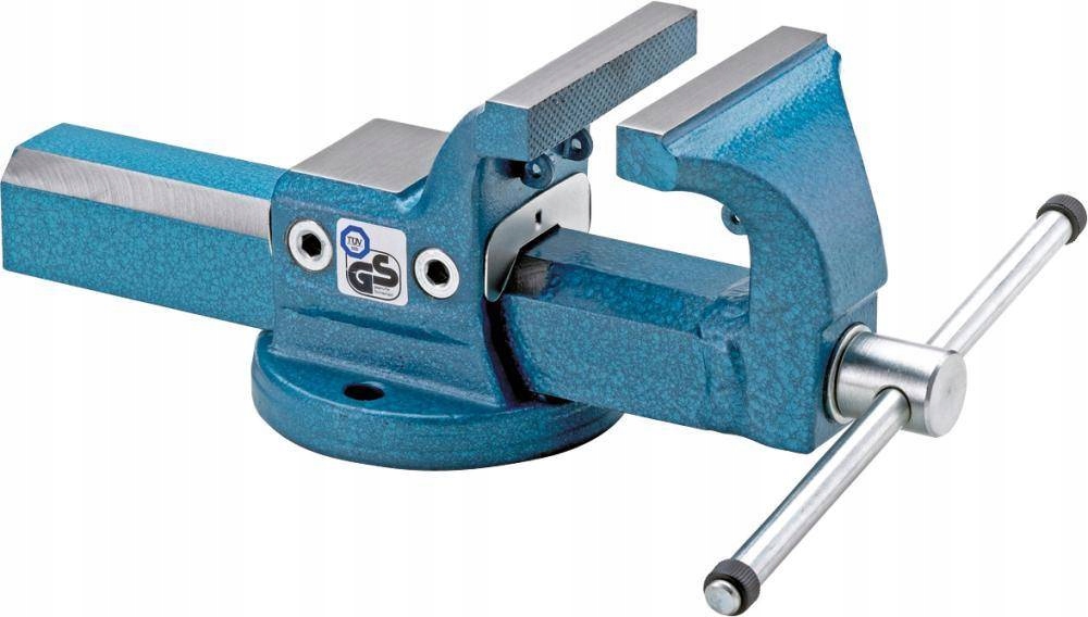 Otočný zámečnický svěrák Format 115 mm, šířka čelistí pevná