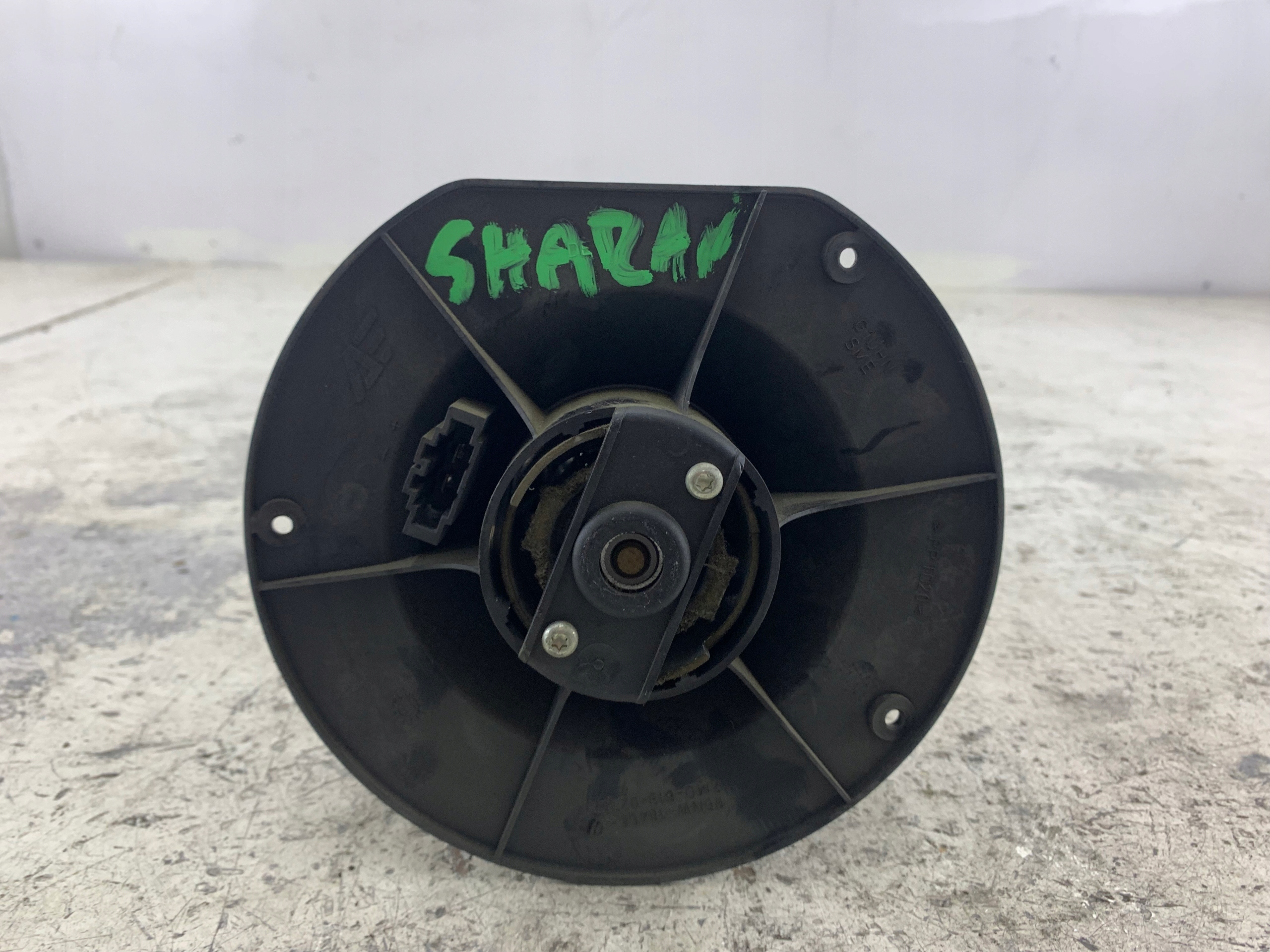 VW SHARAN and heating air conditioning devices