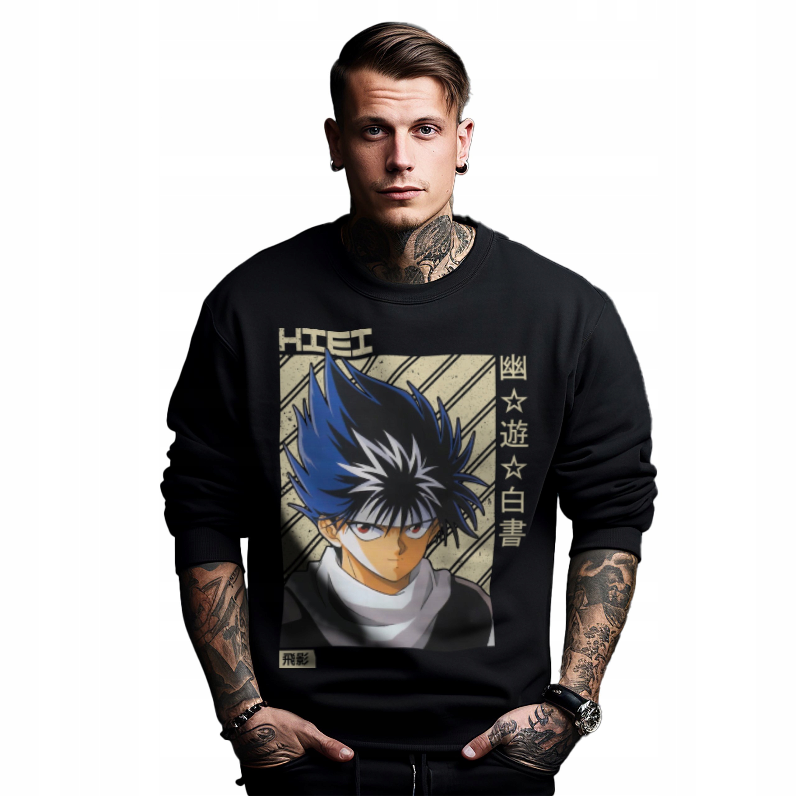 Mikina s potiskem Anime Yu Yu Hakusho