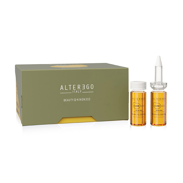 Disciplinující kúra Alter Ego Silk Oil 120 ml, vyhlazuje, leští