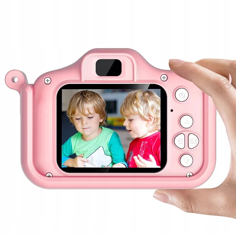 APARAT CYFROWY DLA DZIECI JEDNOROŻEC FOTOGRAFICZNY RÓŻOWY KAMERA Rozdzielczość 40 Mpx