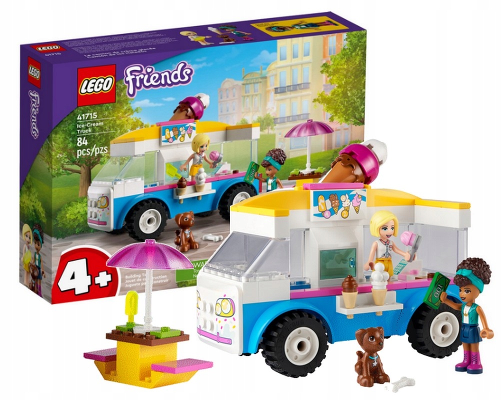 

Lego Friends 41715 Furgonetka Z Lodami