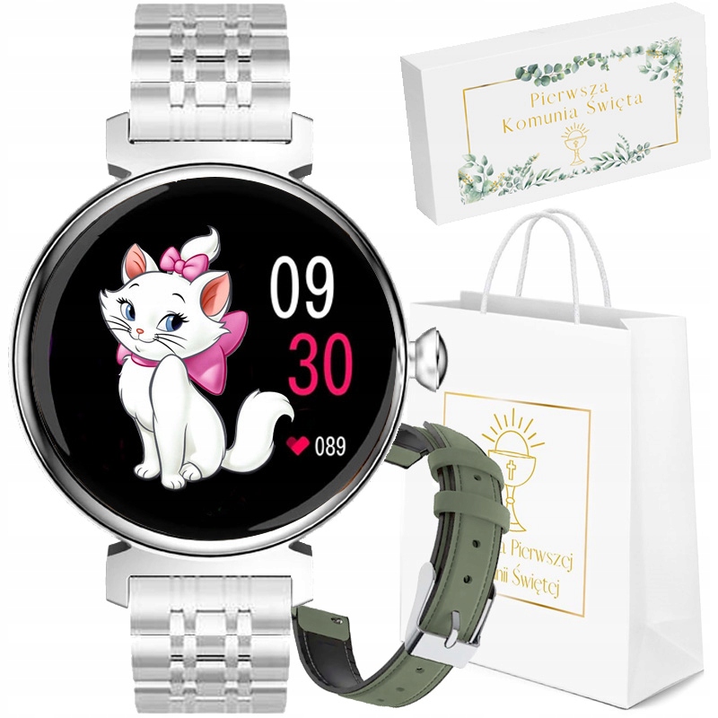 Hodinky Chytré Hodinky Rubicon Dárek Svaté Přijímání Pro Dívku, multifunkční
