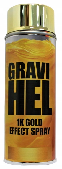 

Gravihel Chrom Spray Efekt Chromu Lakier Złoty
