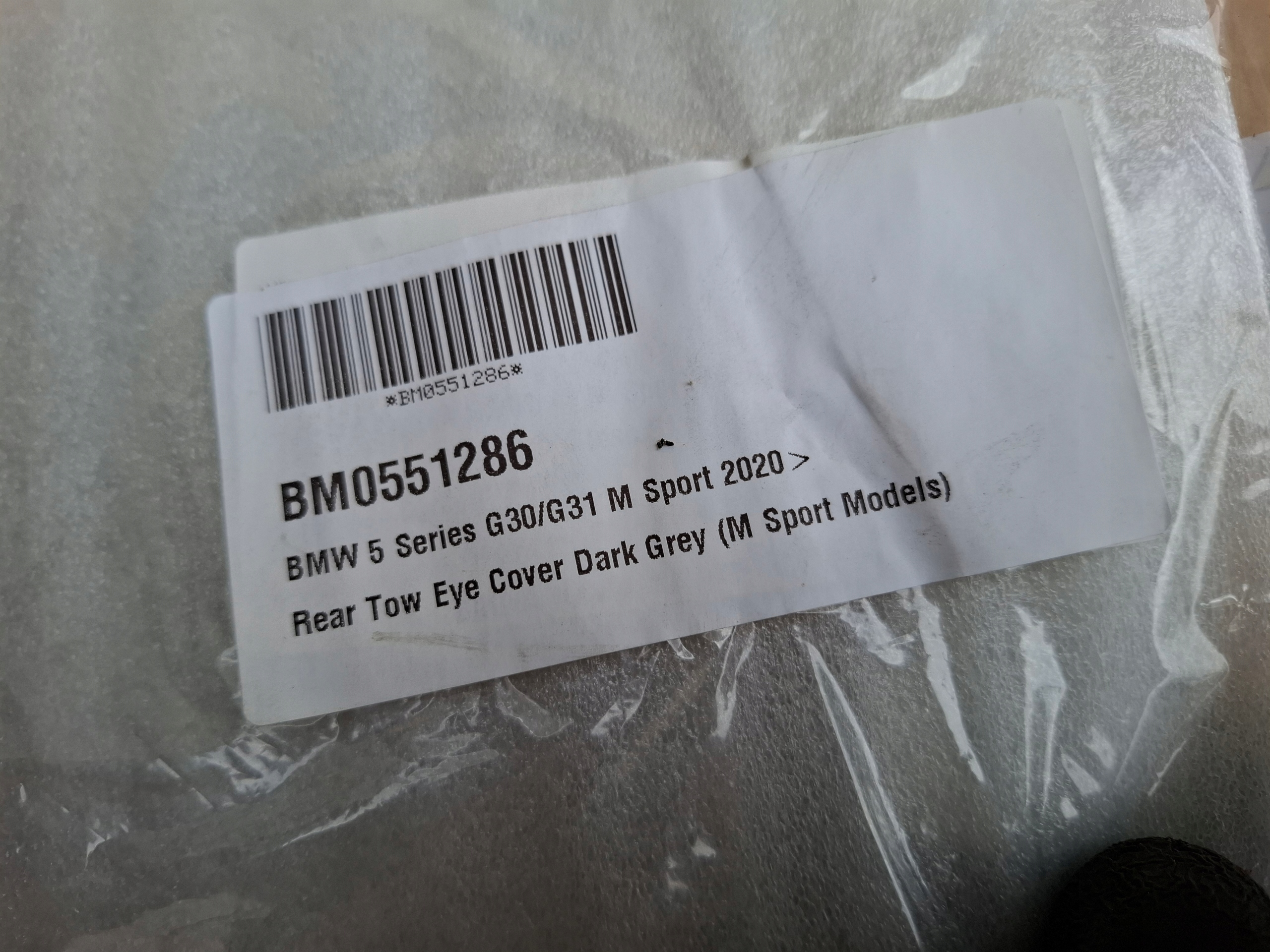BMW G30 G31 Abschleppöse Stoßstange heck 8746050
