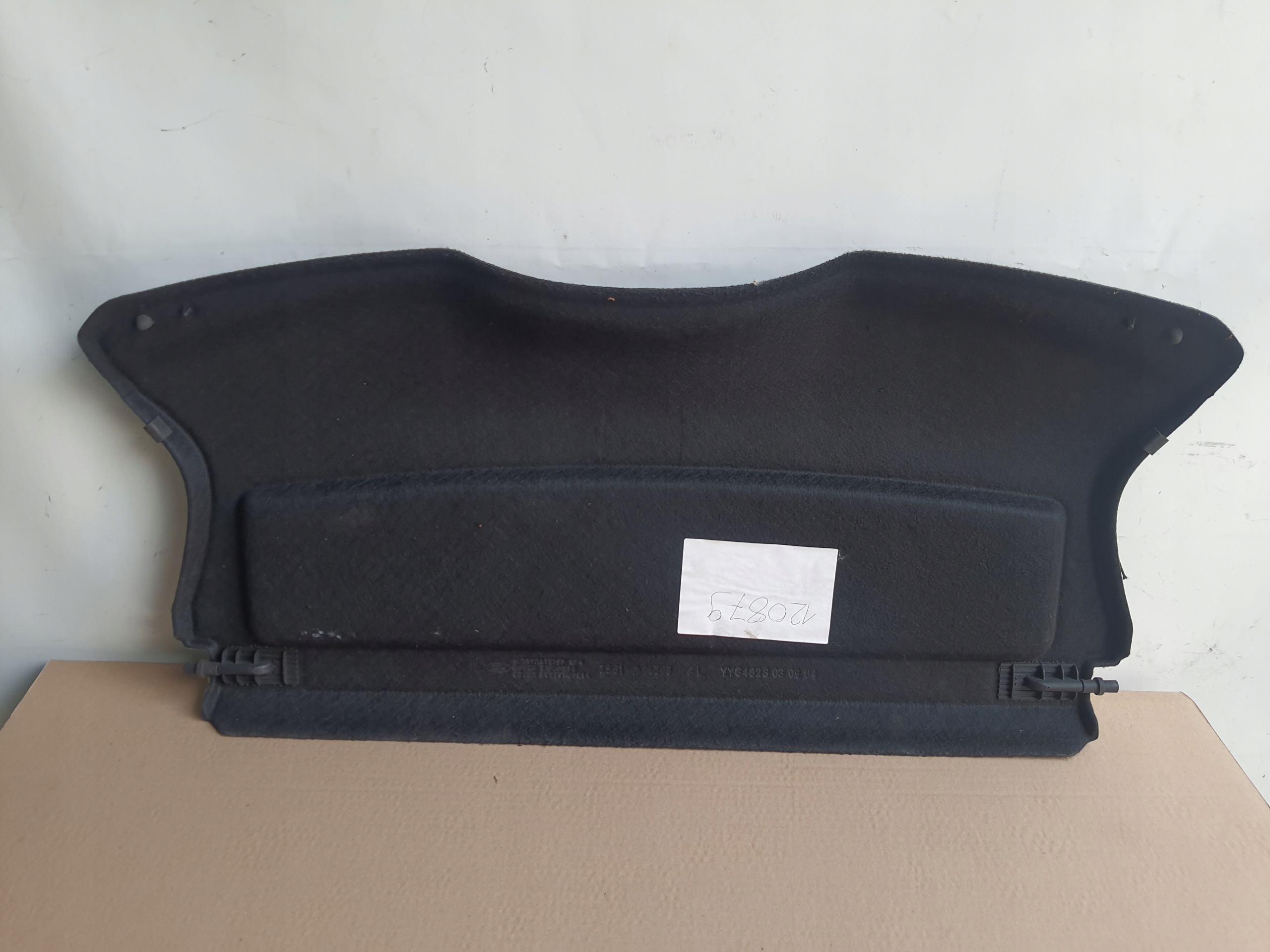 FORD FIESTA MK6 02-08 rear plato