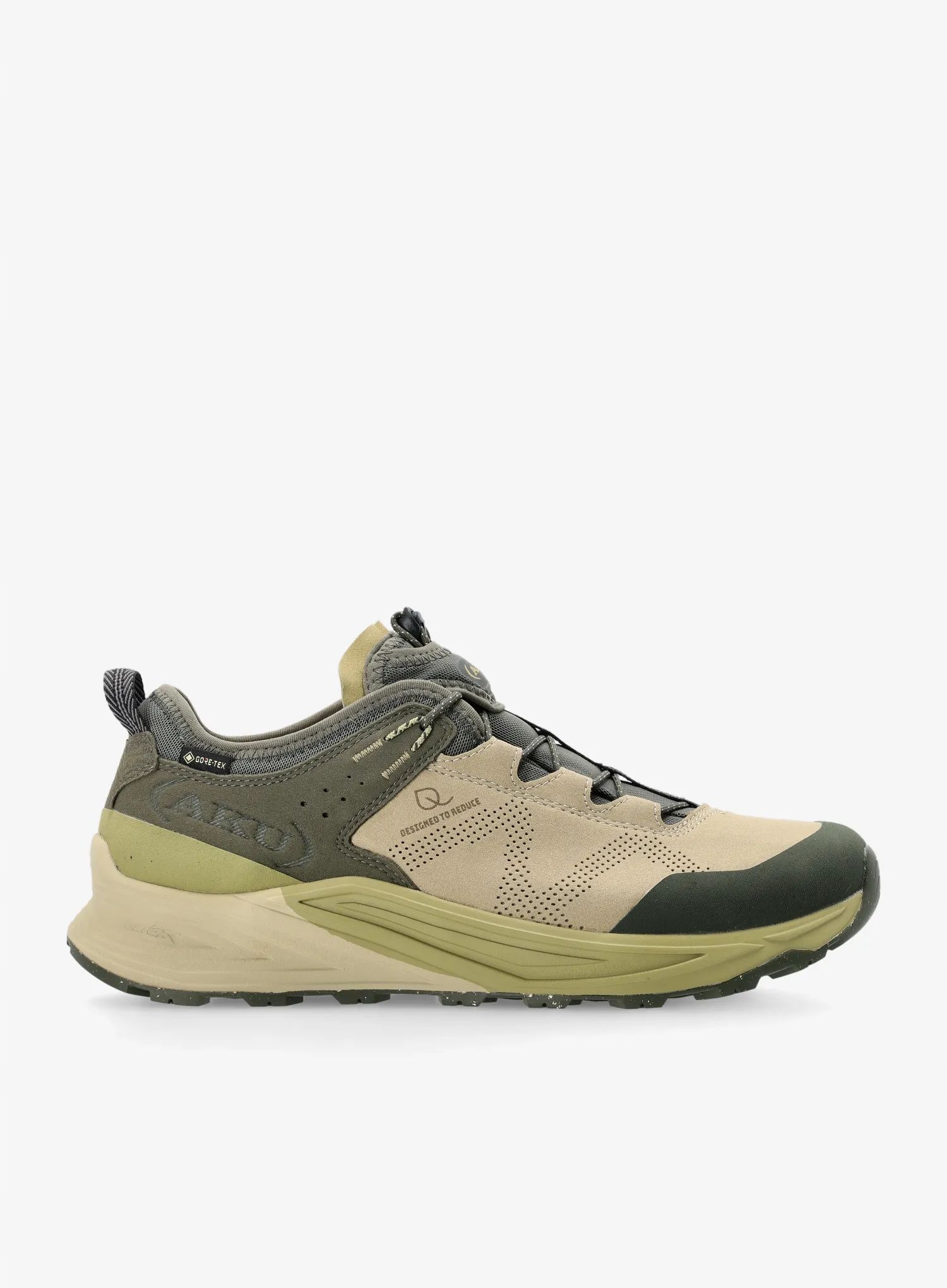 Turistické boty Aku Omnia V-Light Gtx beige/olive Uk 11,5 (46,5)