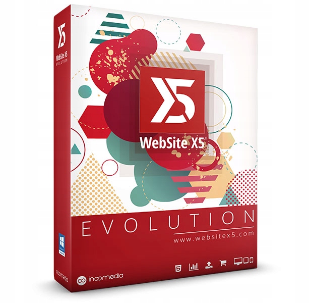 Tvorca webových stránok Evolution Website X5