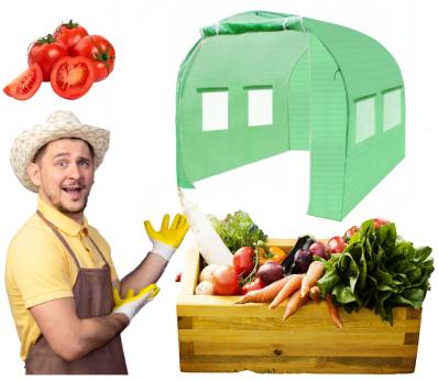 FOLIA NA TUNEL FOLIOWY OGRODOWY 2x2,5x2 SZKLARNIA