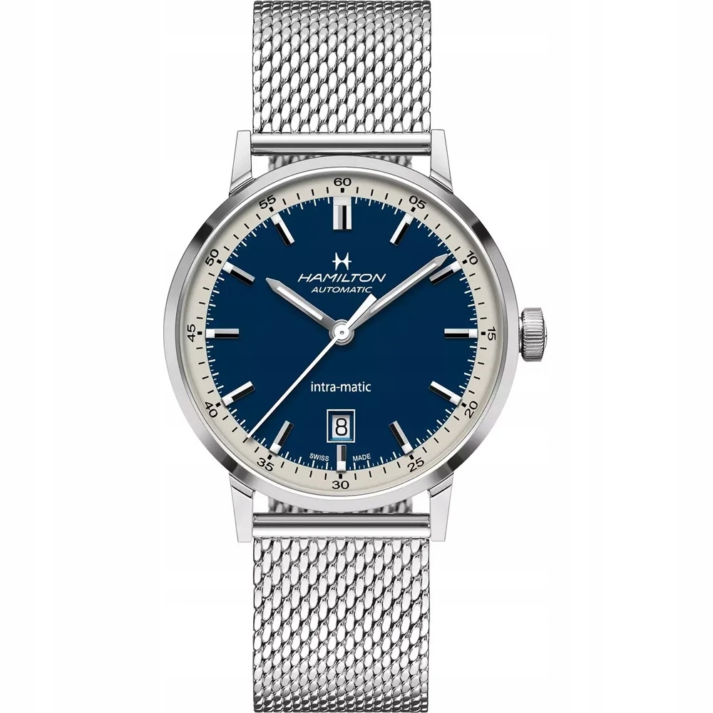 Nové Originální Hodinky Hamilton H38425140 Intra-Matic