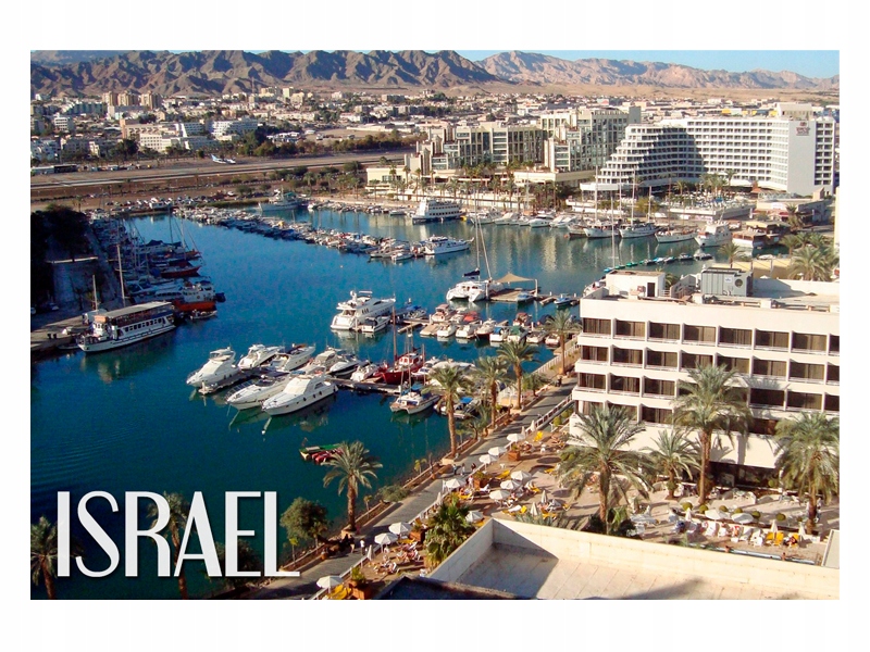 

Izrael Ejlat Port Magnes na lodówkę