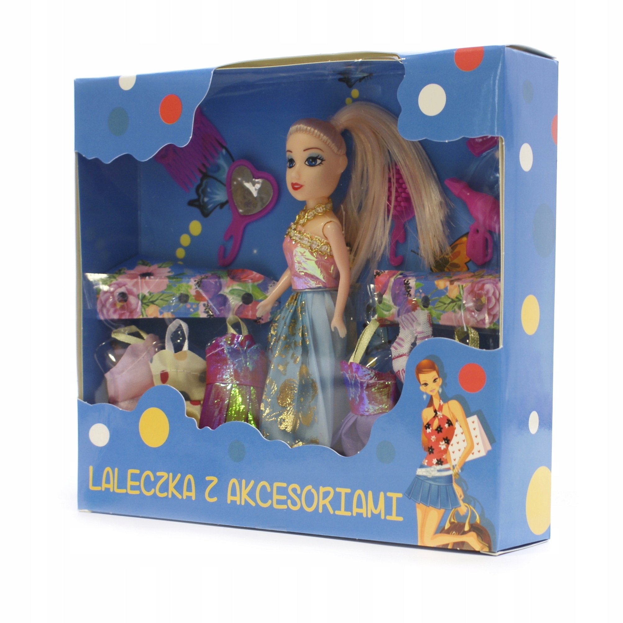 

Lalka Z Ubrankami różne Mini Laleczka