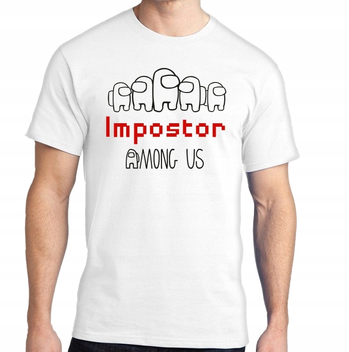 

Koszulka Impostor Among Us Sabotage Gra Online - S