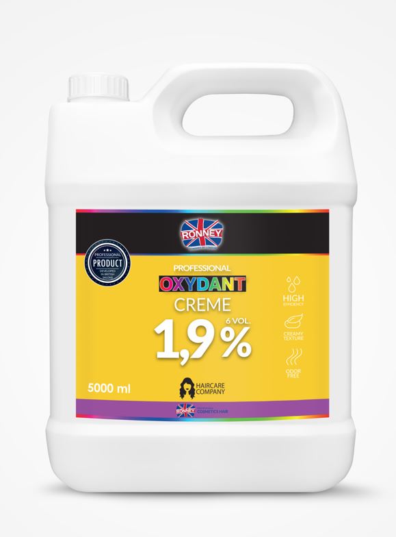 Ronney oxydant oxidovaná voda extra pěna 1,9% 5L