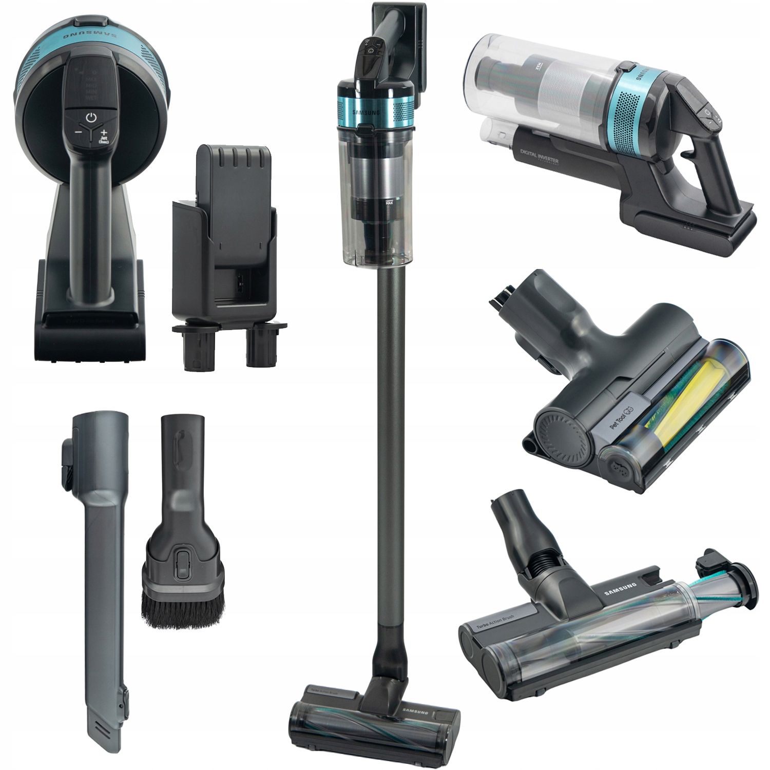 Tyčový vysávač Samsung VS20B75AGR1 Jet 75E Pet Bezdrôtový