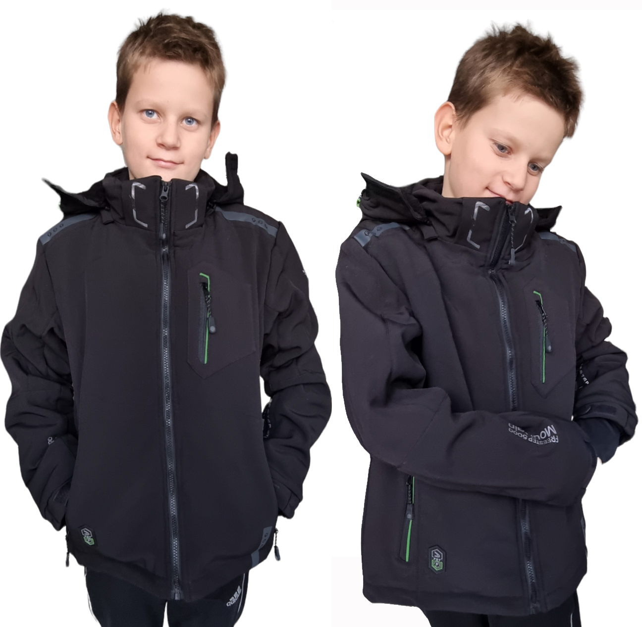 

Kurtka Zimowa Softshell Narciarska 140/146