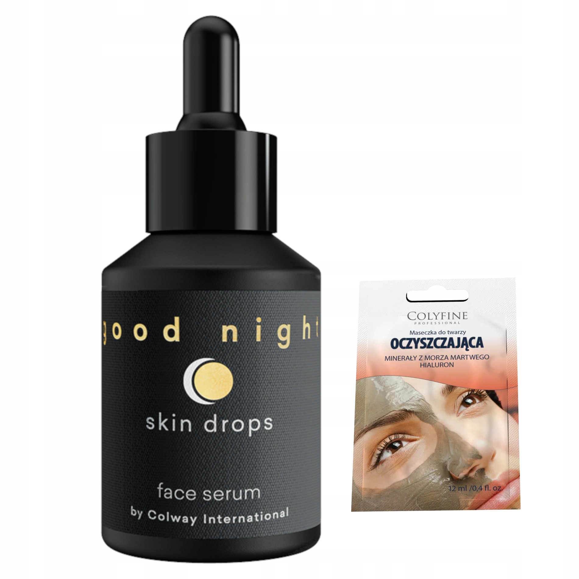 Good Night Skin Drops 30ml Colway International Zpevňující sérum