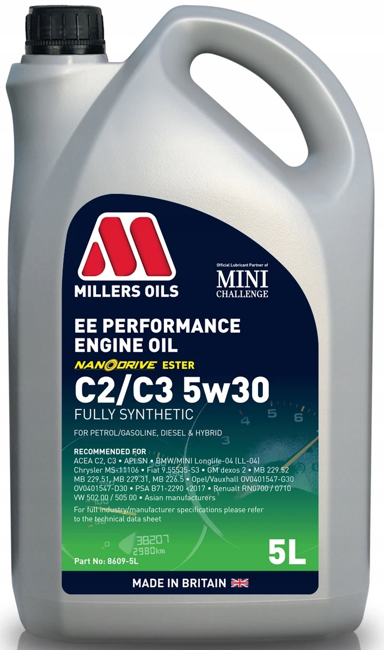 Olej Silnikowy Millers Ee Performance C2/C3 5w30 5L