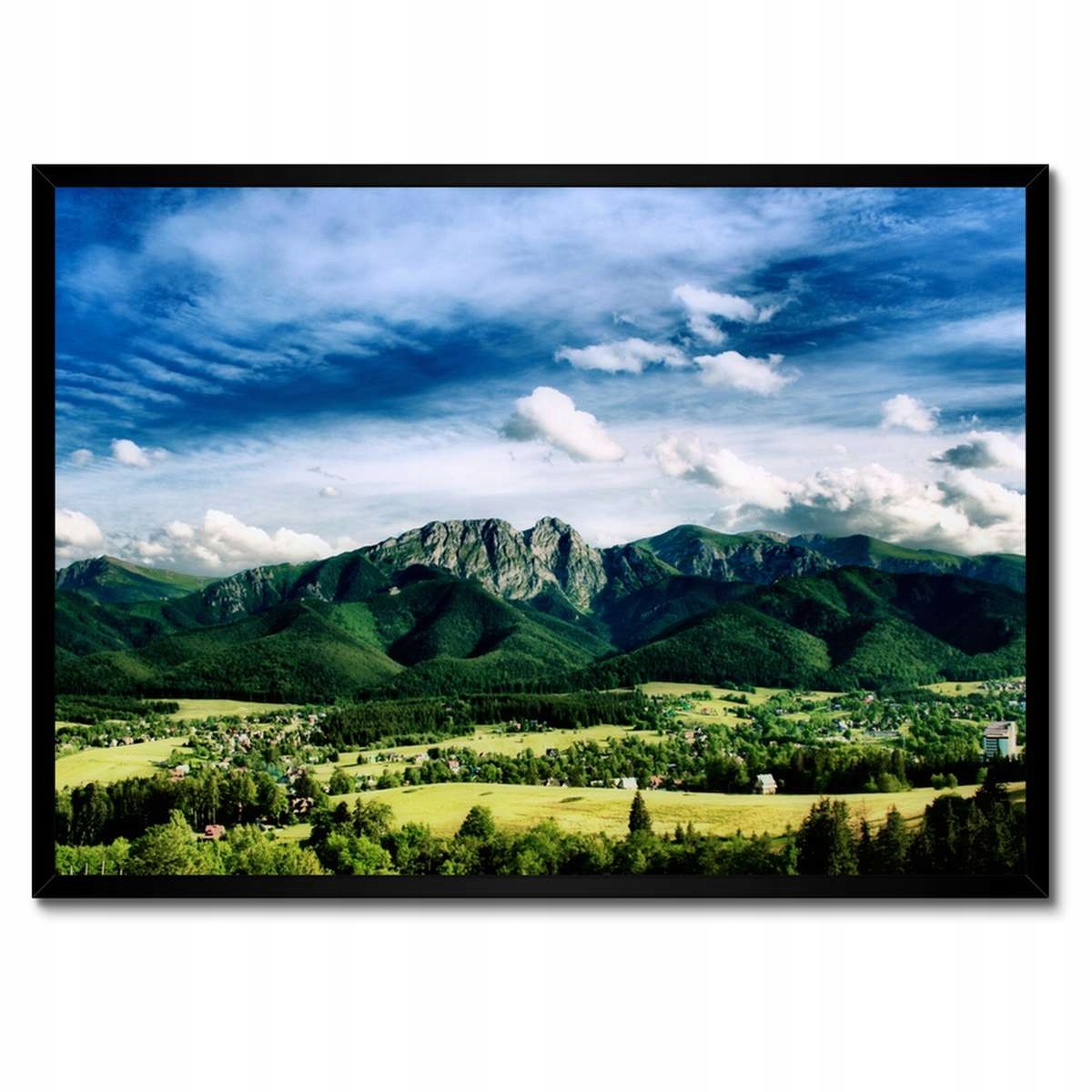 Plakáty v rámu 70x50 Tatry Panorama Krajina