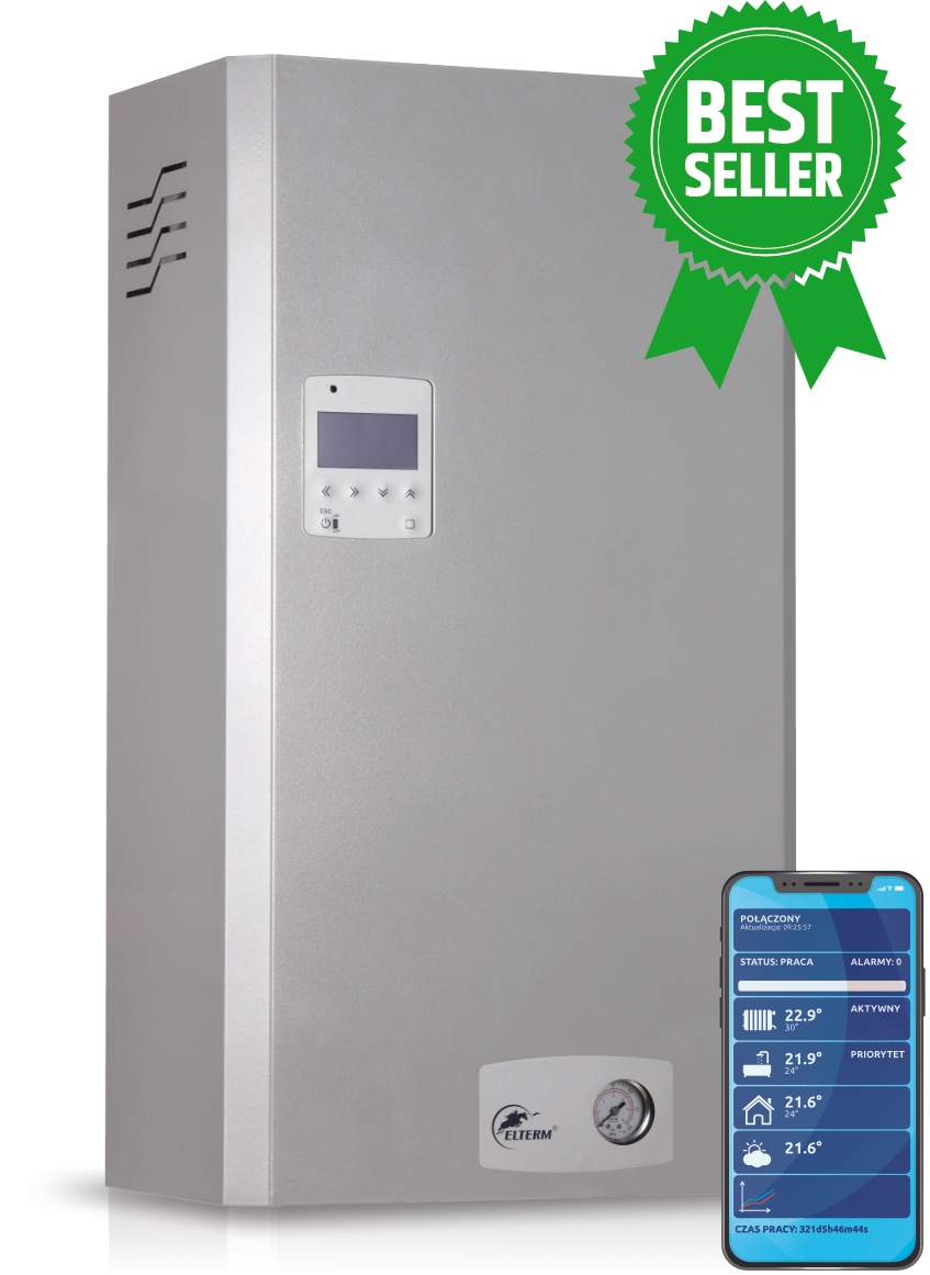Kocioł elektryczny Elterm 15 kW Możliwość Montażu
