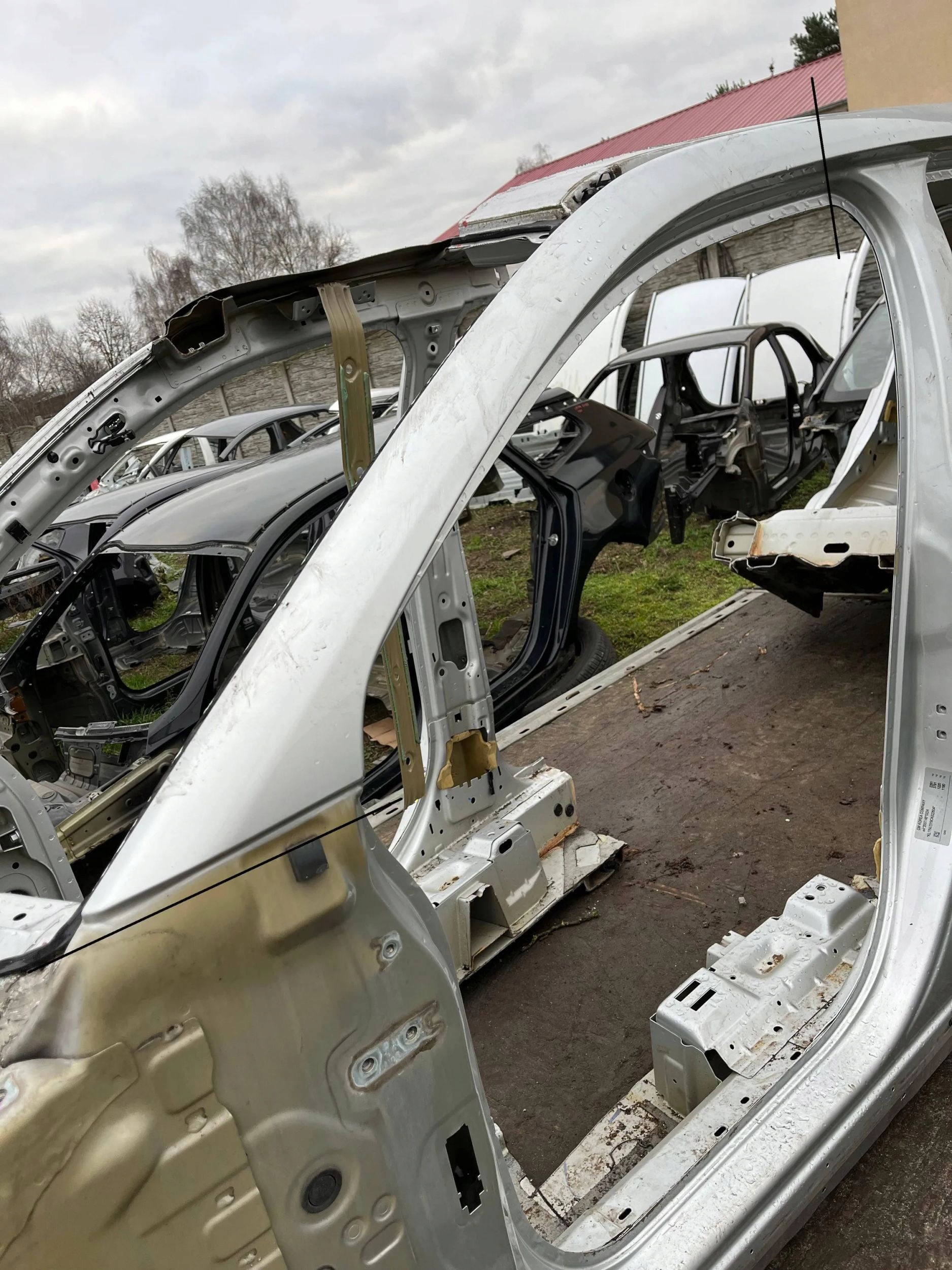 CHEVROLET ORLANDO Säule dach links 2011