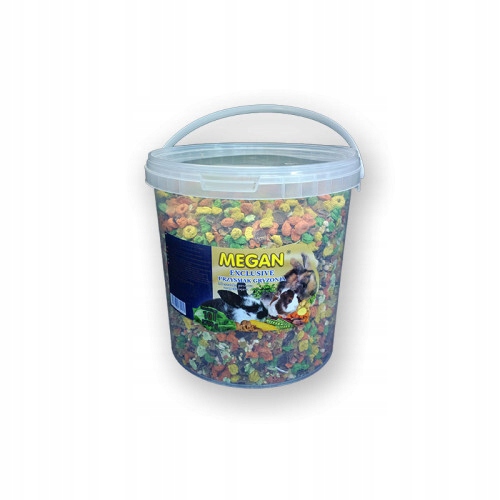 Levně Megan krmivo směs 4,58 kg křeček, osmák degu, králík, myš,