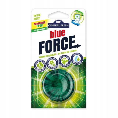 

General Fresh Blue Force Kostka do spłuczki Leśny