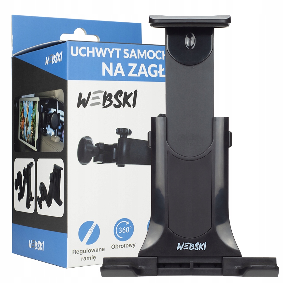 

Stabilny Uchwyt Samochodowy do dużego tableta 11