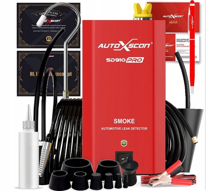 TESTER SZCZELNOŚCI AUTOXSCAN SD 910 PRO zadymiarka Kod producenta SD910PRO