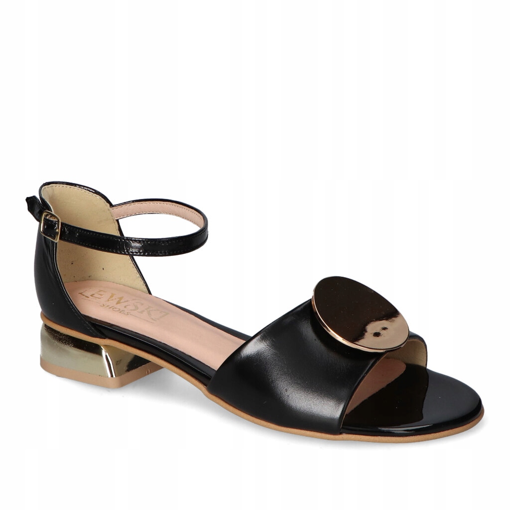 Sandály Lewski 3351 Černé lico 40