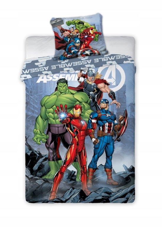 

Pościel Ironman Avengers 160x200 Marvel Hulk