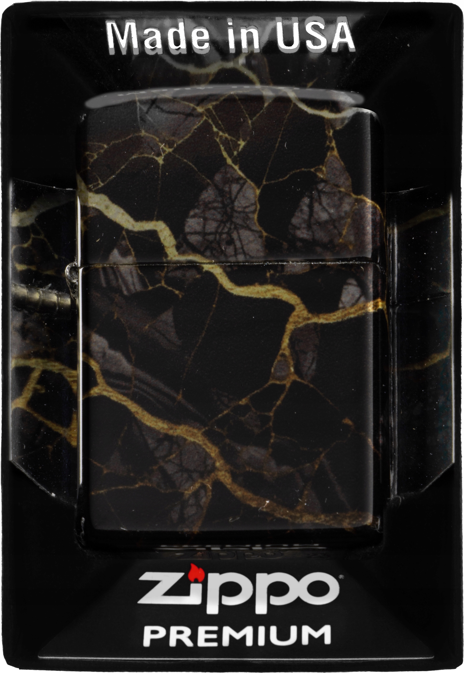 Zapalovač Zippo Marble Design 60007205 Větruodolný benzínový