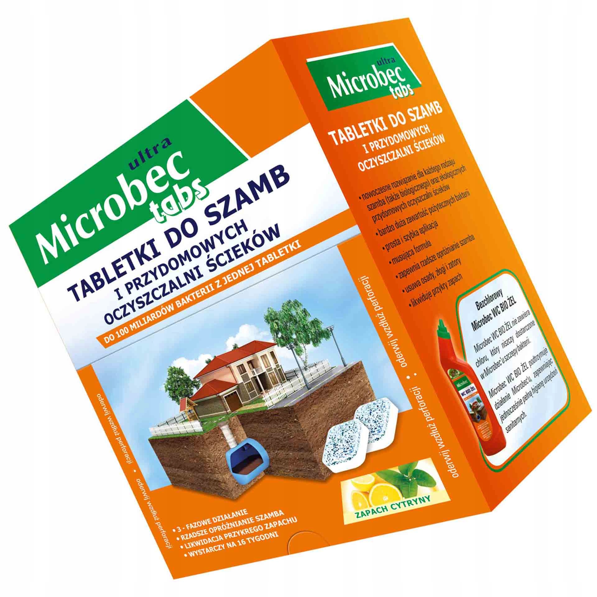 

Bros Microbec Ultra Tabletka Do Szamb